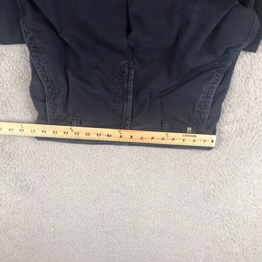 Carhartt FR Pants Mens 33x34 (34x28) Navy Twill Flame Resistant Workwear